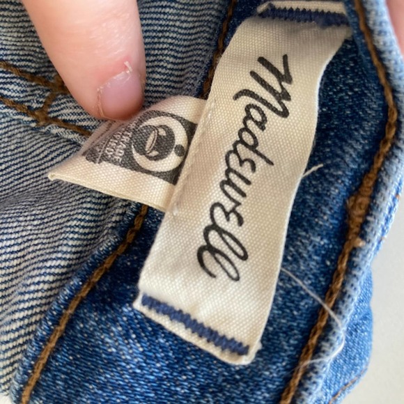 Madewell The Perfect Vintage Crop Jean in Sandford Wash: - Picture 10 of 15